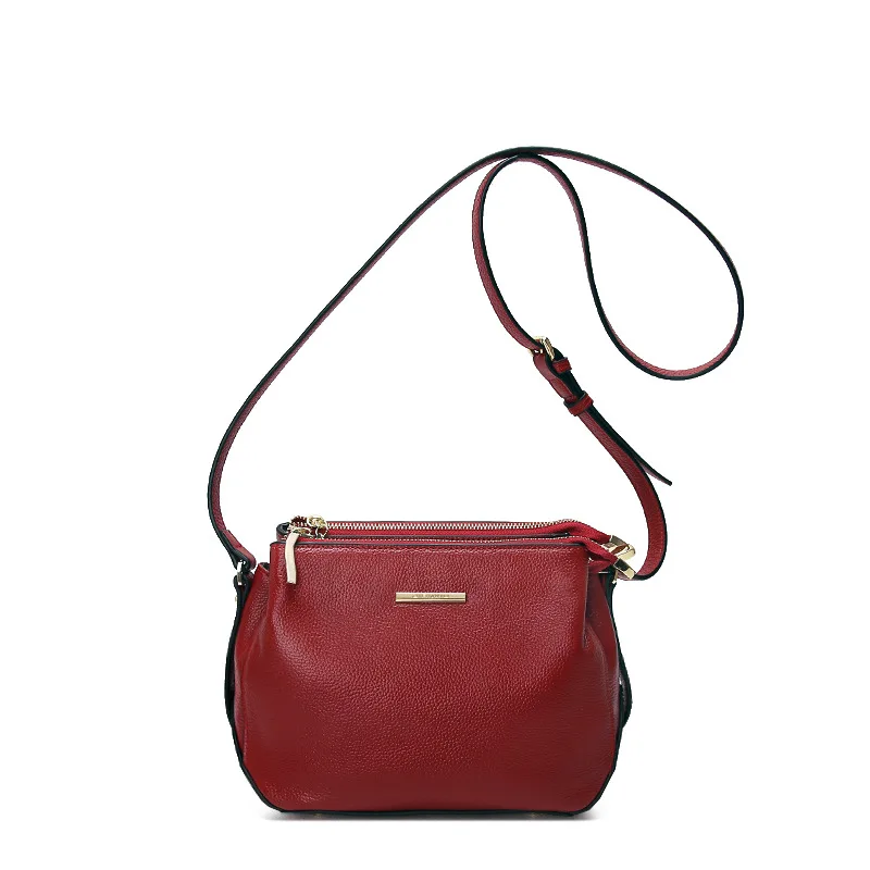 JIANXIU Сумки из натуральной кожи Bolsa Bolsos Mujer Sac a основная Женская сумка через плечо Bolsas Feminina маленькая сумка через плечо - Цвет: Red