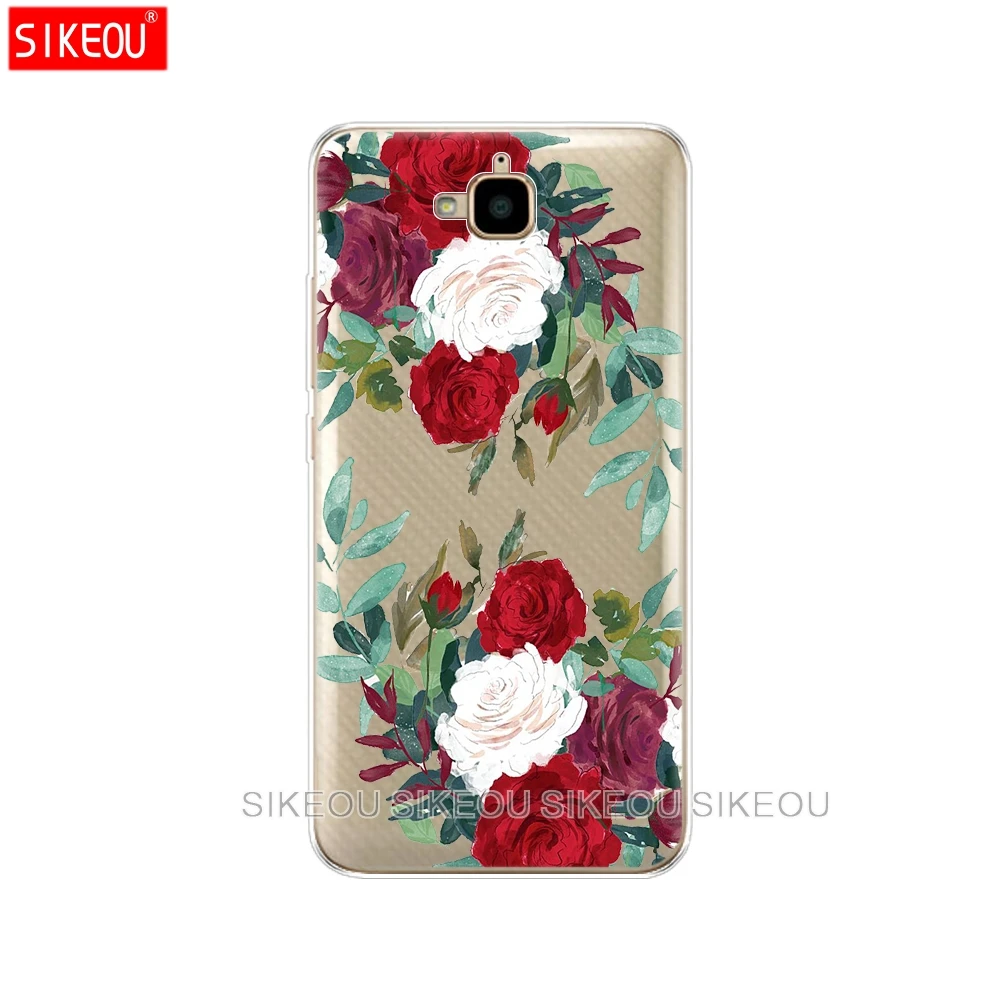 61041 Силиконовый чехол для huawei Honor 4C Pro, мягкая задняя крышка из ТПУ для huawei Y6 Pro, чехол TIT-L01 TIT-TL00, защитные чехлы - Цвет: 61041