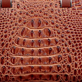 brown Мужской портфель из натуральной коровьей кожи, роскошный портфель из крокодиловой кожи, мужская сумка на плечо, деловые сумки - Цвет: brown