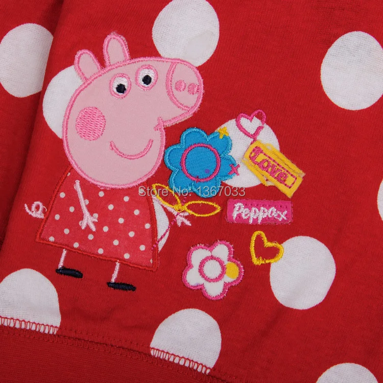 Nova F4490# Baby Girls Autumn Winter Warm Hoodies Beautiful Coats With Dot Printed Children Sweater Hooded Outwear Coat | Детская одежда