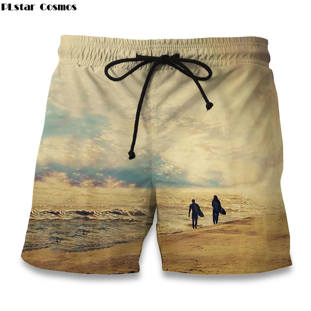 

PLstar Cosmos pants homme hip hop 3d print streetwear short pants men women bodybuilding creative pattern Leisure fashion pants