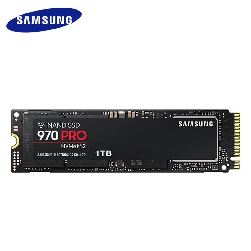 Samsung SSD 512GB 1 ТБ 970 RPO NVMe M.2 3500 M/2300 M Внутренний твердотельный жесткий диск PCIe 3 0x4