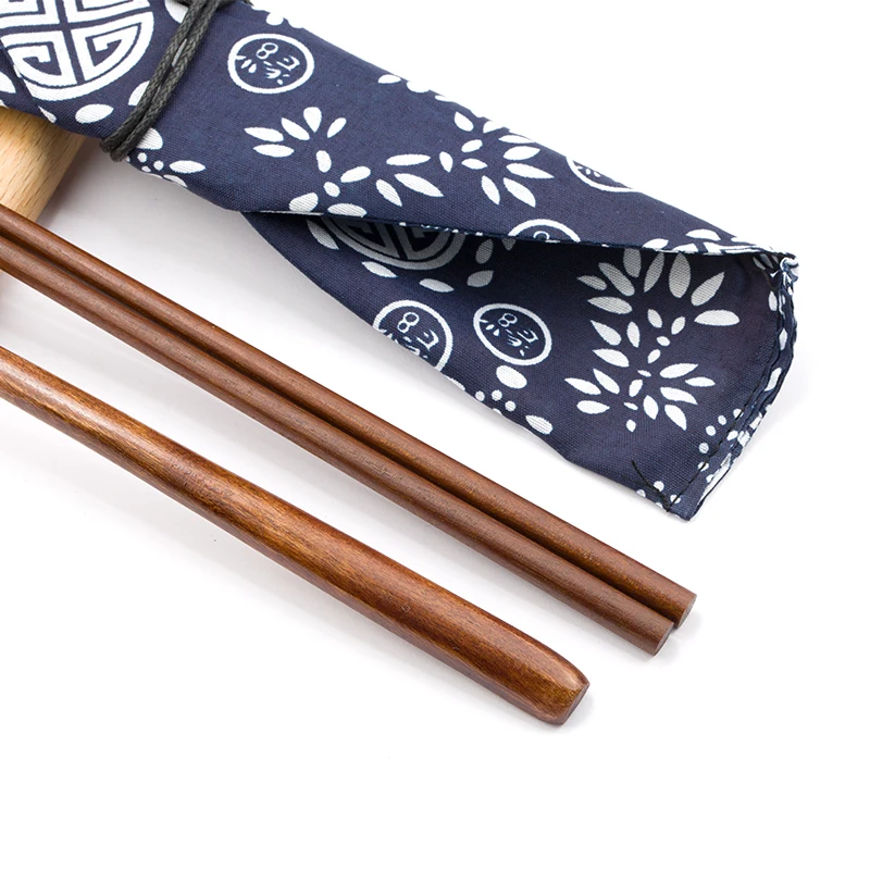 Ручная работа охрана окружающей среды японский стиль портативный деревянный