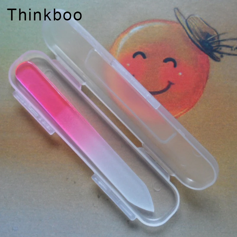 1 прочная пилка для ногтей из хрустального стекла инструменты ухода за ногтями +