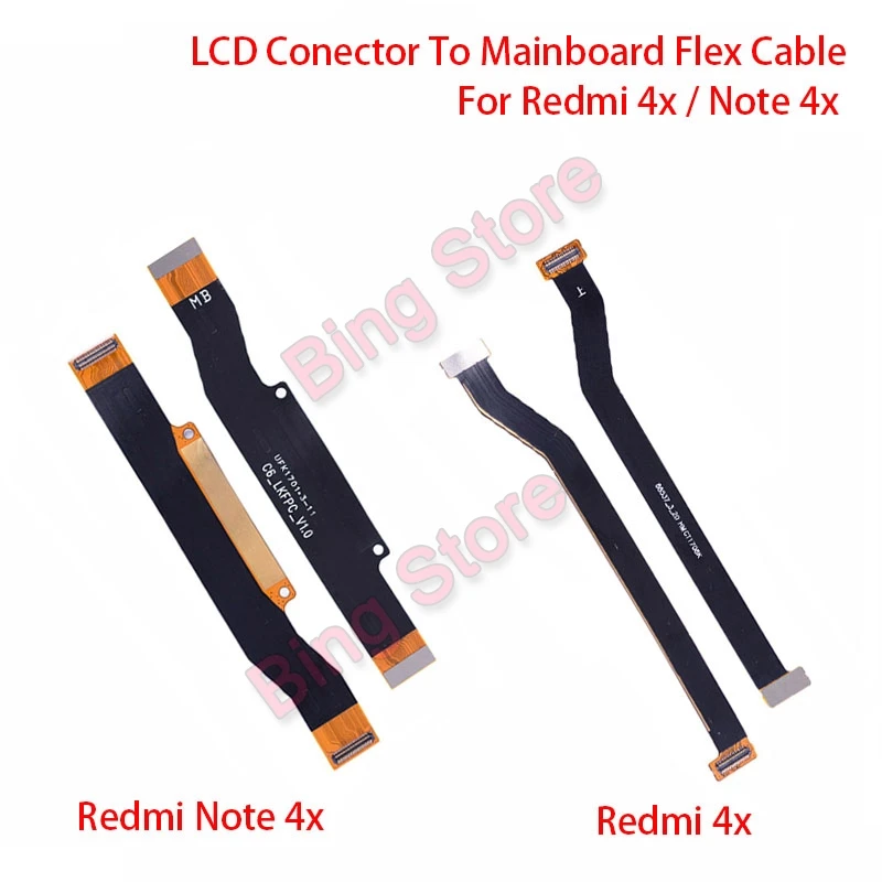 ЖК-дисплей Conector гибкий кабель для материнской платы Xiaomi Redmi 4X Note стандарт/высокая