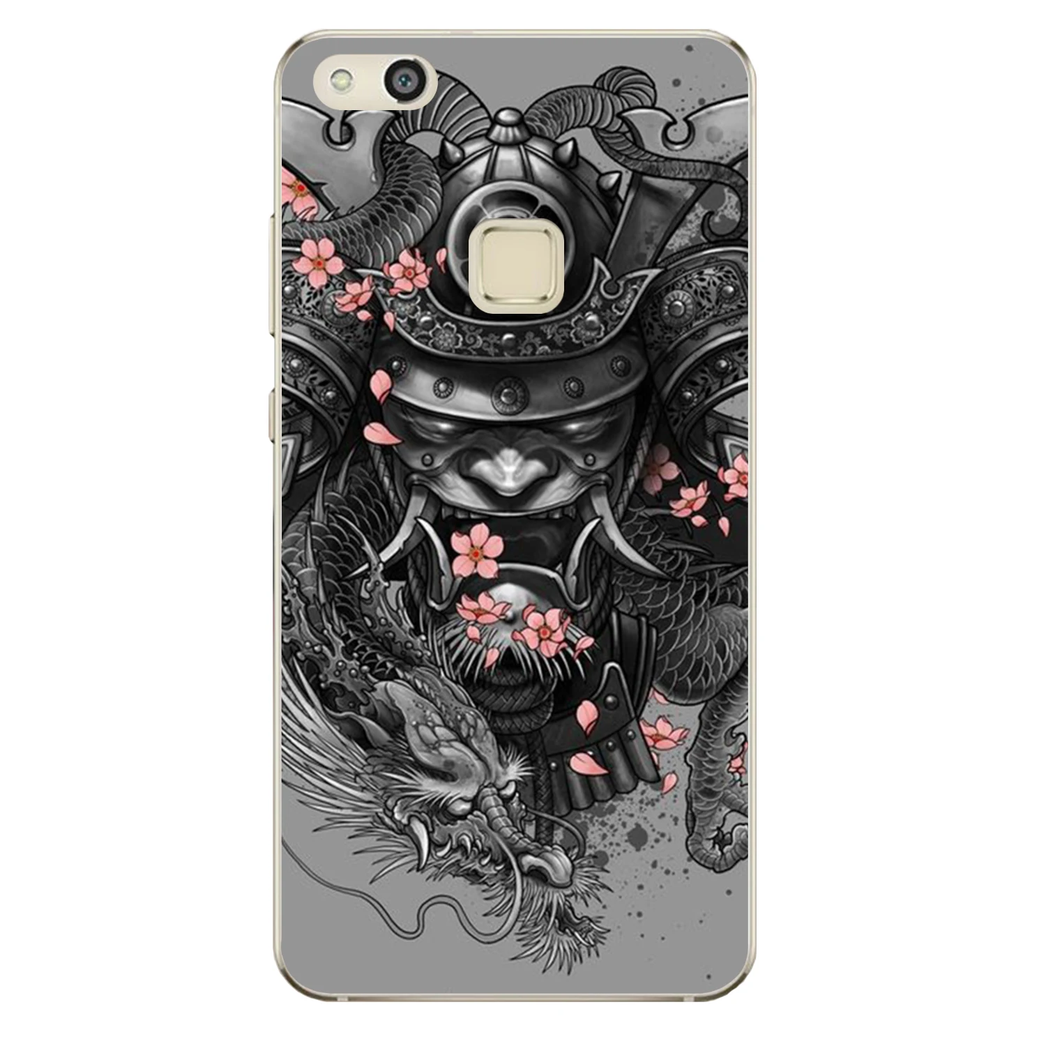 Чехол для Huawei P10 Plus мягкий силиконовый чехол из ТПУ Lite Fundas Angry Gorilla Tiger Wolf Warrior