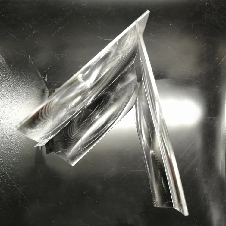 2 шт./компл. 183*110 мм фокальная 170/100 прямоугольная оптическая PMMA пластиковая линза