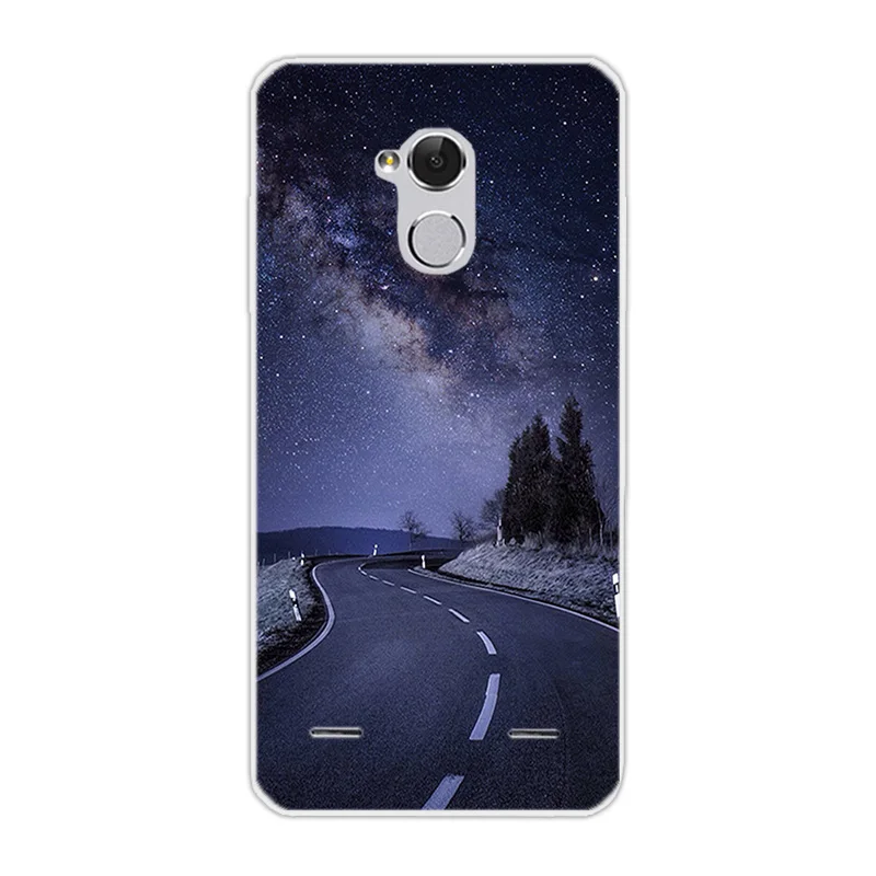 Для zte лезвие BA2/V7 удобный телефонный футляр мягкий силиконовый дизайн декорации прозрачный TPU для zte BA2 задняя крышка для zte V7Lite Fundas Capa