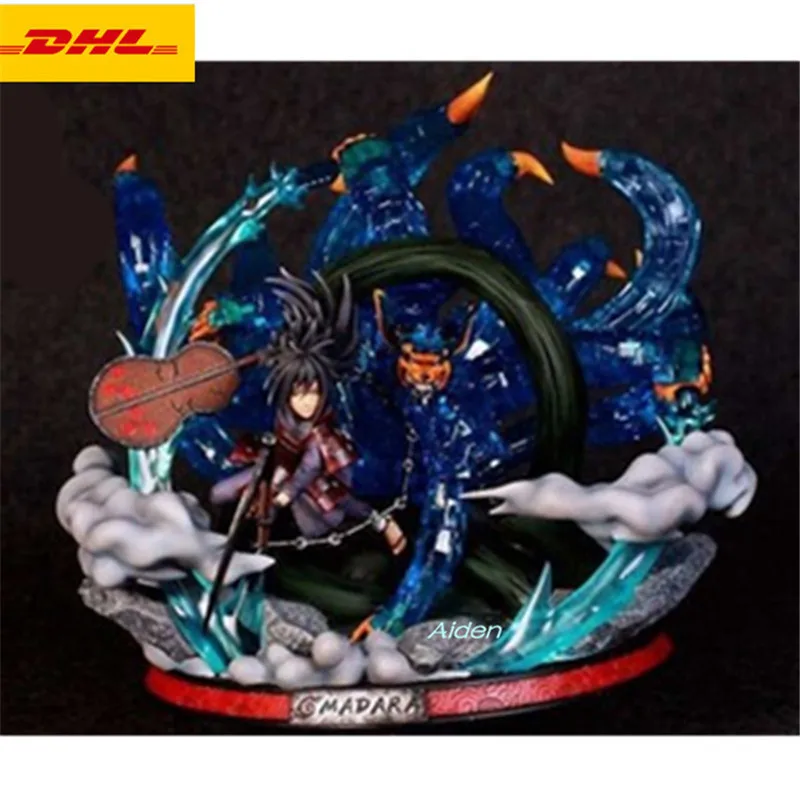 11 &quotСтатуя Наруто бюст Учиха Мадара полная длина портрет Susanoo кююби ГК фигурку