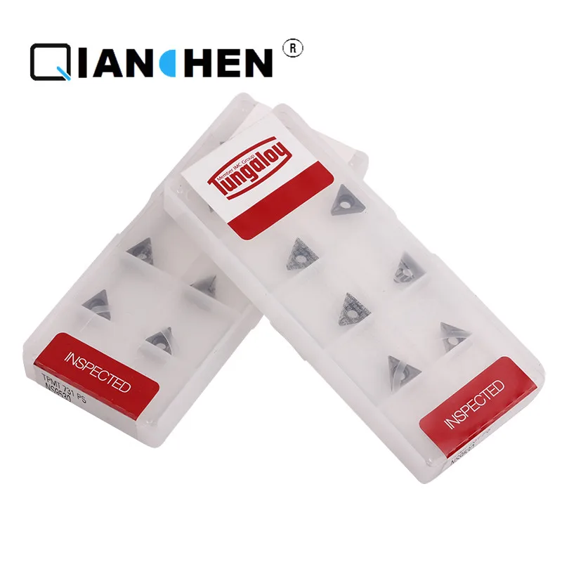 10 шт. ЧПУ Япония Tungaloy TPGT110304L-W15 NS9530 TPMT090204-PS для токарной фрезеровки канавок резьбы |