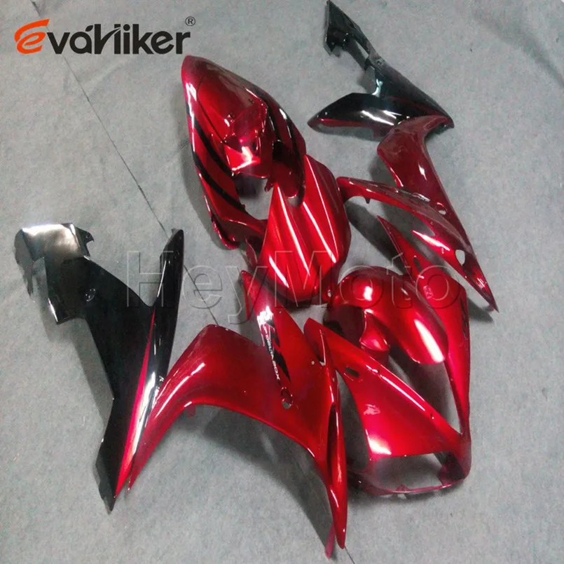 Мотоцикл cowl для YZFR1 2004 2005 2006 черный YZF R1 04 05 06 ABS Пластиковые обтекатели литьевая