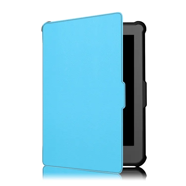 KB-FM-Gray Новые печатные Задняя накладка чехла из ТПУ для kobo Clara N249 Clear HD 6," Электронная книга Смарт Магнитная Защитная крышка+ плёнки стилусы - Цвет: KB-FM-Gray