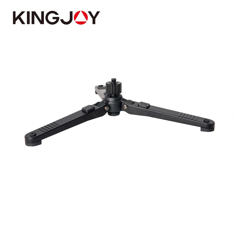 Kingjoy M3 Mini Table Tripod Legs Professional Aluminum Monopod for Tripod Head Selfie Stick Extendable phone para movil Camera enlarge