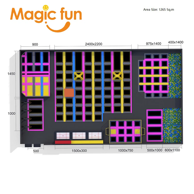 Большой батут MAGICFUN для дома, Лидер продаж, Малайзия