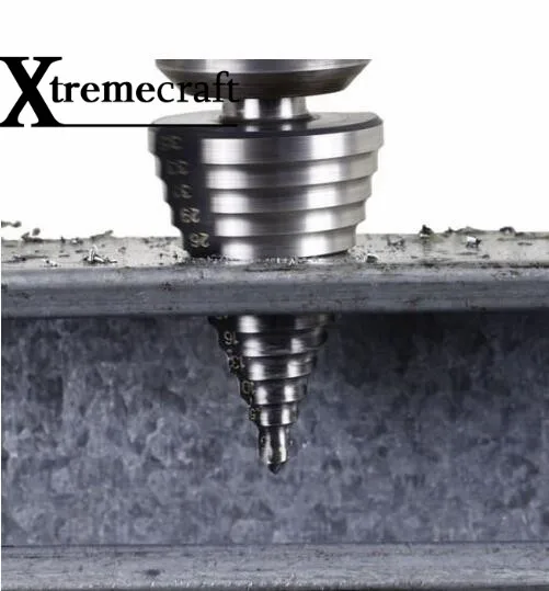 Xtremecraft 1 шт. 5-35 мм ступенчатое сверло 6542 для металла высокоскоростной стальной