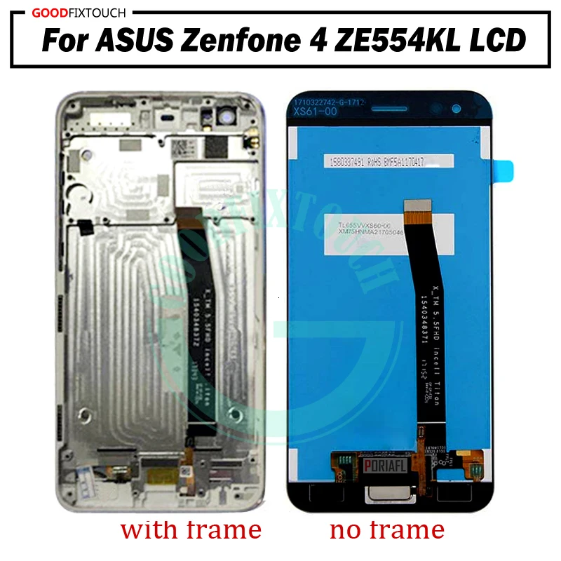 Высококачественный ЖК-экран для ASUS Zenfone 4 ZE554KL + дигитайзер сенсорной панели в