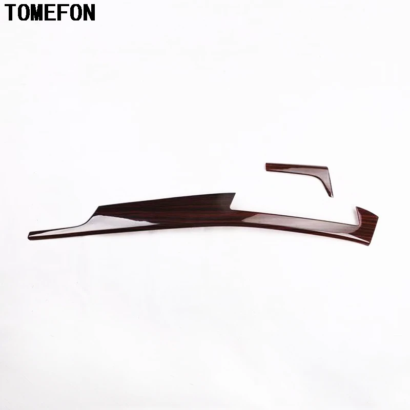 TOMEFON для BMW X1 F48 2016 2017 2018 LHD ABS дерево Краски подкладке спереди Шестерни