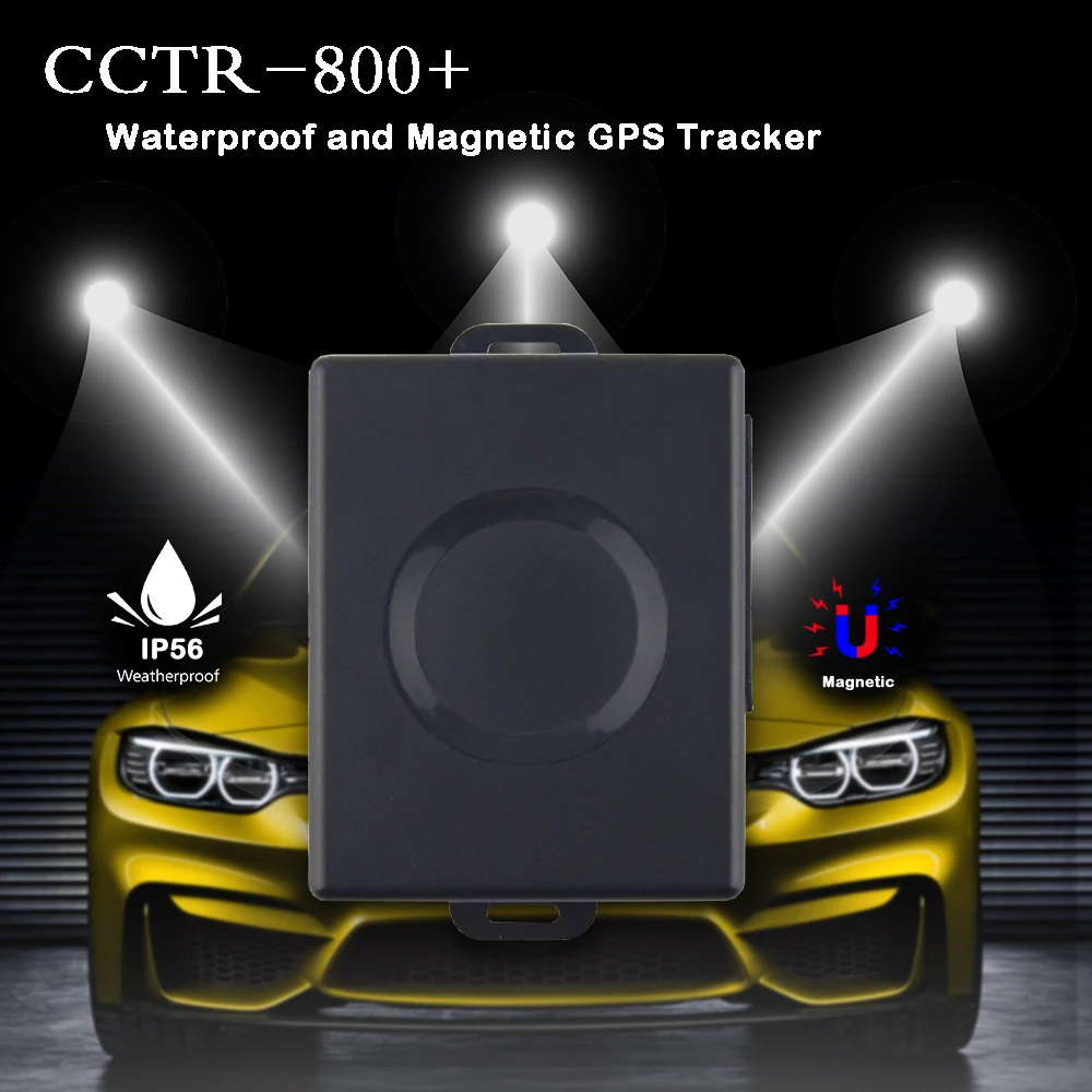 Водонепроницаемый Сильный магнитный GPS трекер с длительным временем в режиме