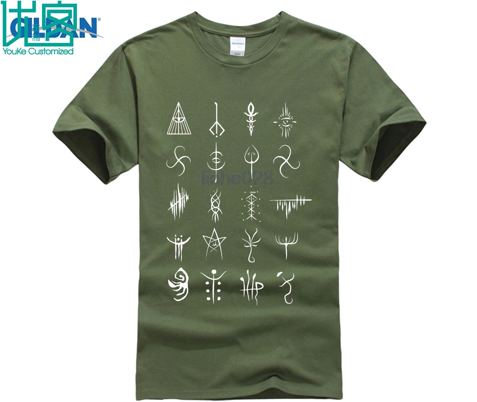 Bloodborne caryll runes T Shirt | Мужская одежда