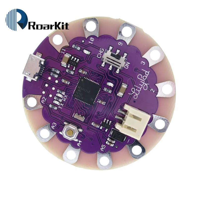 Плата LilyPad ATmega32U4 для Arduino макетная плата микроконтроллера USB|lilypad atmega32u4|arduino