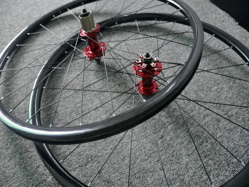 Колеса для горного велосипеда 26er полностью Углеродные колеса 26 дюймов mtb