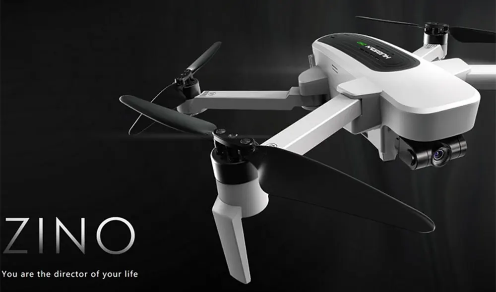 Hubsan H117S Zino gps в формате 4K UHD, Камера Дрон 5,8 Г 1 км Складная рукоятка с видом от первого лица 3-осевому гидростабилизатору RC Дрон Квадрокоптер RTF геликоптер с видом от первого лица