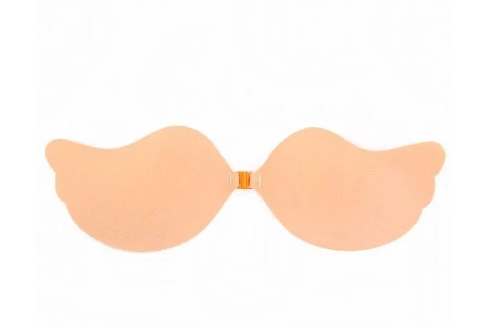 Woman Push Up Self-Adhesive Silicone Bust Front Closure Strapless Invisible bra