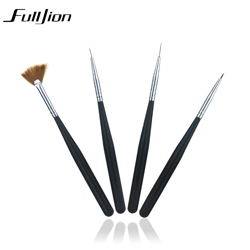Набор кистей для дизайна ногтей кисть рисования ручка инструменты маникюра