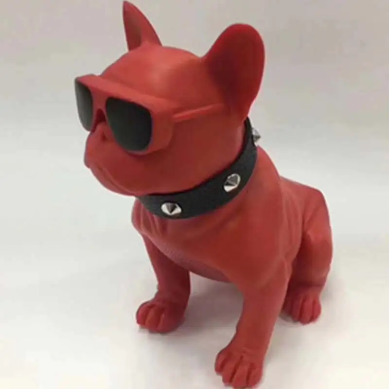 GYKZ Bulldog Bluetooth колонки 3,5 аудио соединение TF карта металлический портативный громкоговоритель коробка 8 Вт 10 м ссылка сабвуфер колонки
