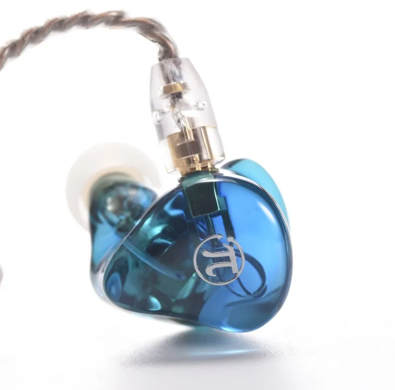 peacock blue Pai Audio DR2 динамические наушники-вкладыши HiFi внутриканальные мониторы - Цвет: peacock blue