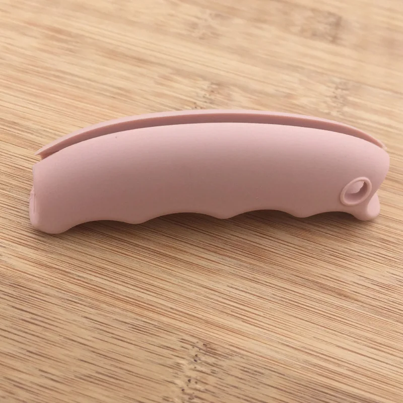 2pcs Colorful Portable Carry Bag Device Kitchen Tools Silicone Take The Package Does Not Hurt Hand Protection Handles | Дом и сад