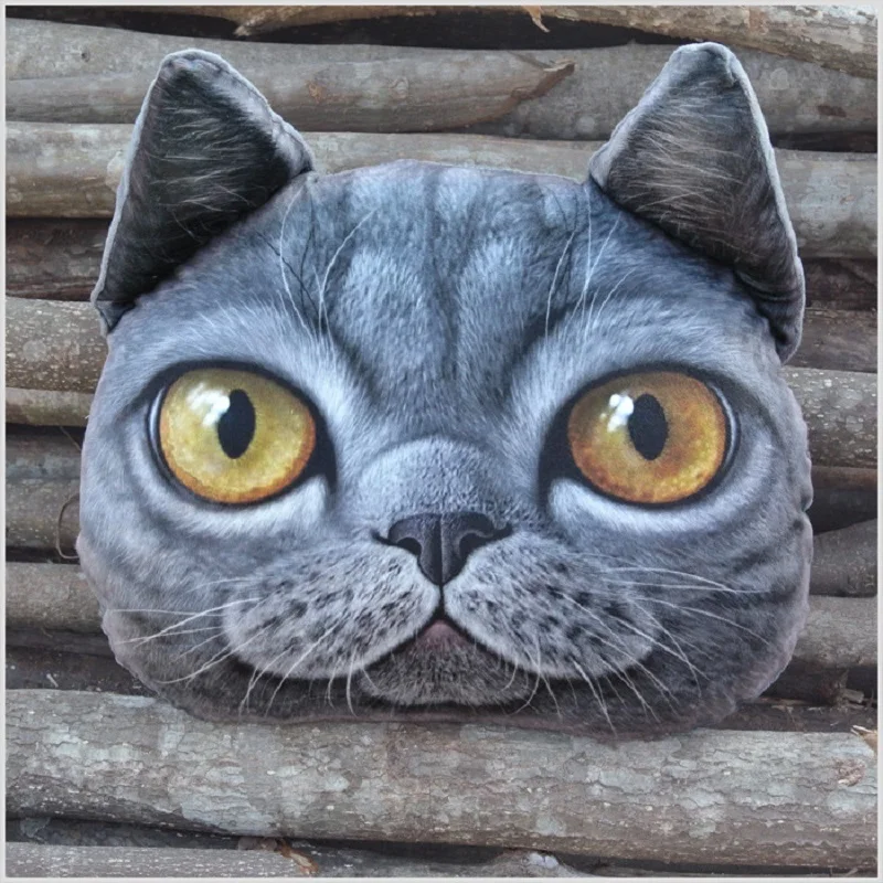 Креативная мультяшная Подушка декоративная подушка для кошки собаки сна и