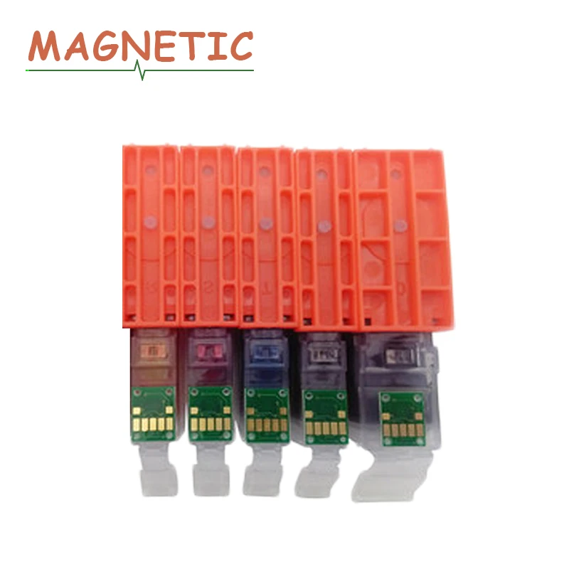 5 шт. картриджи для принтера canon PGI370 совместимые с Canon PIXUS MG5730/MG6930/MG7730F/MG7730 pgi 370|cartridge