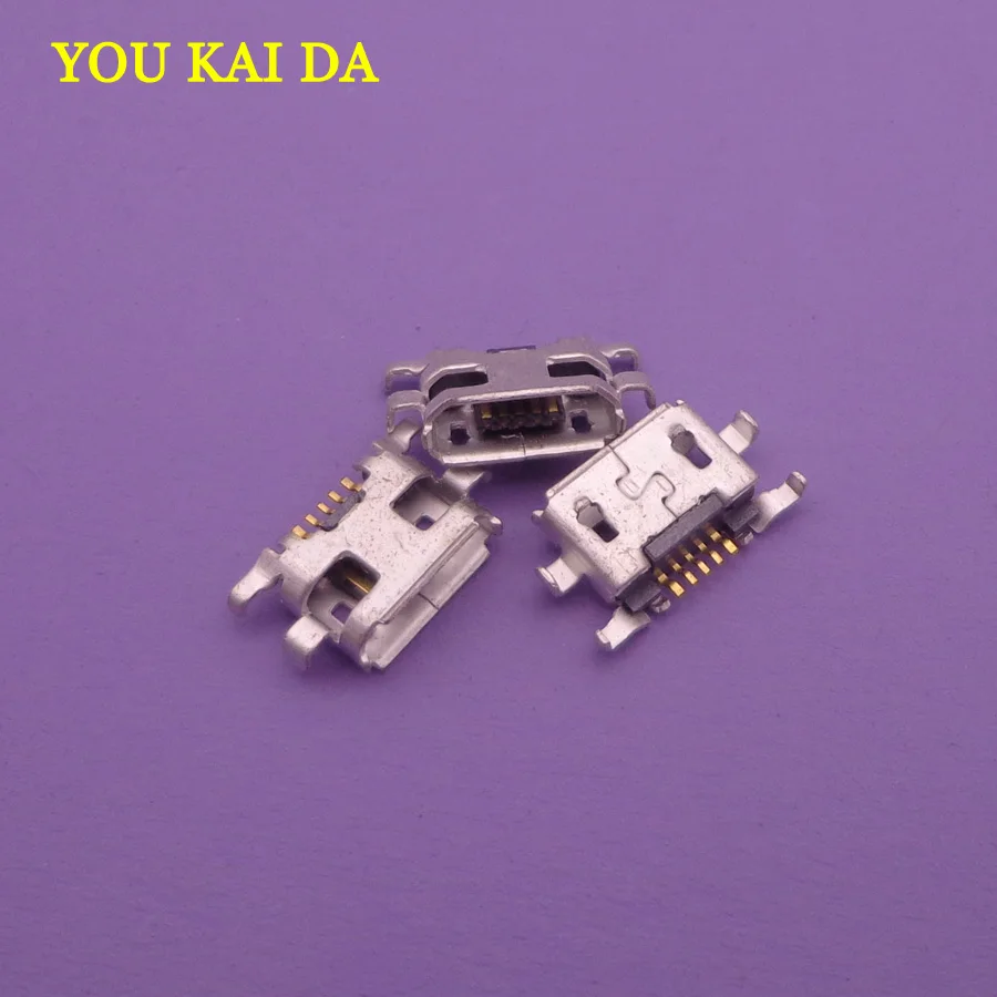 50 шт. Micro mini USB разъем 5pin женский зарядный порт док станция для сотовых телефонов