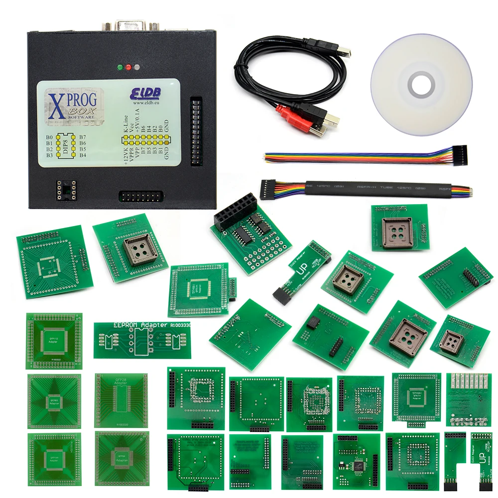 Новейший XPROG V6.12 V5.55 V5.70 V5.72 V5.74 V5.75 V5.84 черный металлический ящик лучше tXPROG M V5.70ECU интерфейс программирования Xprog-M