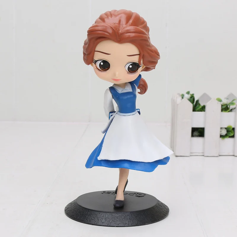 Q Posket Arale кукла принцессы Белоснежка Рапунцель Ариэль Мулан Золушка Belle Aurore Русалка ПВХ QPosket персонажи игрушки - Цвет: Оранжевый