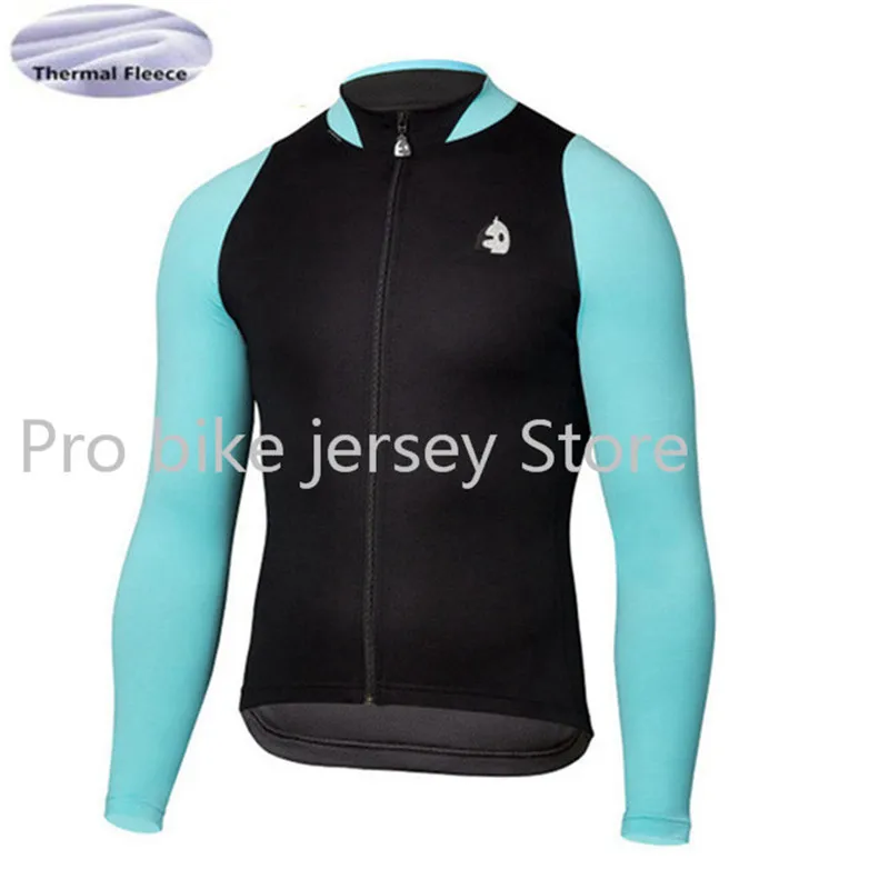 Tops 11 Etxeondo Pro Team Зимняя велосипедная Джерси рубашка зимняя термо флисовая с длинным рукавом велосипедная одежда ropa ciclismo - Цвет: Tops 11