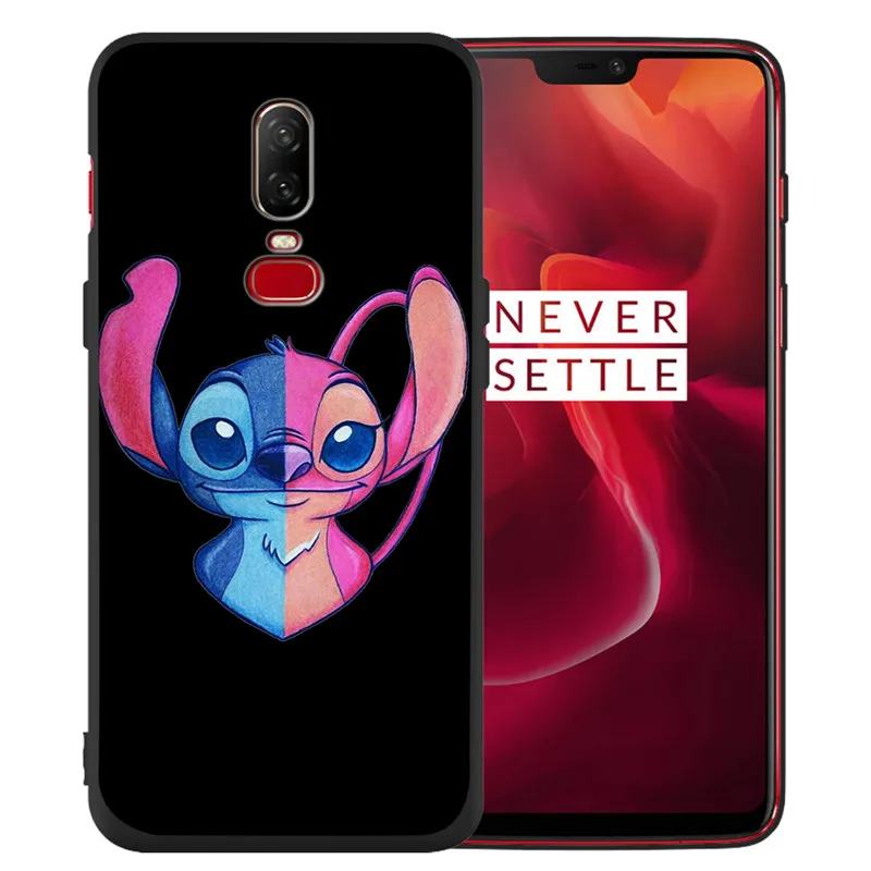 H1464 Ститч для One plus 5 5T 7 Pro Oneplus 6 6T чехол для телефона Funda Coque Etui Дональд Дак шаблон Силиконовый Мягкий ТПУ модный - Цвет: H1464