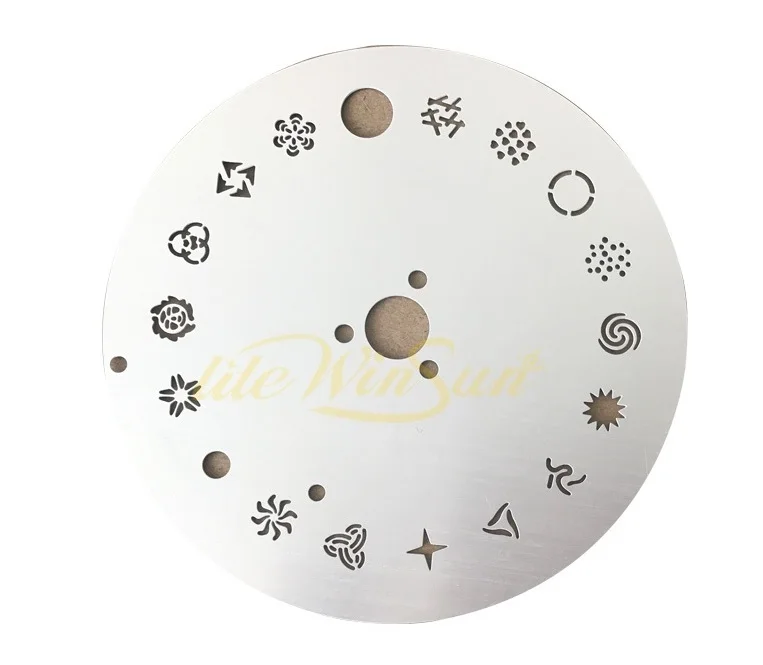 4pcs Beam 5R 7R Gobo Litewinsune 4 шт. Fix Гобо колесо для Луча 5R луч R7 сценический светильник с движущейся головкой запчасти - Цвет: 4pcs Beam 5R 7R Gobo