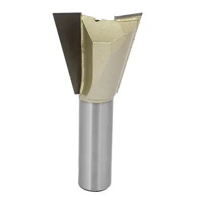

1/2-inch Round Shank 1-1/4-inch Cutting Dia Woodwork Dovetail Router Bit