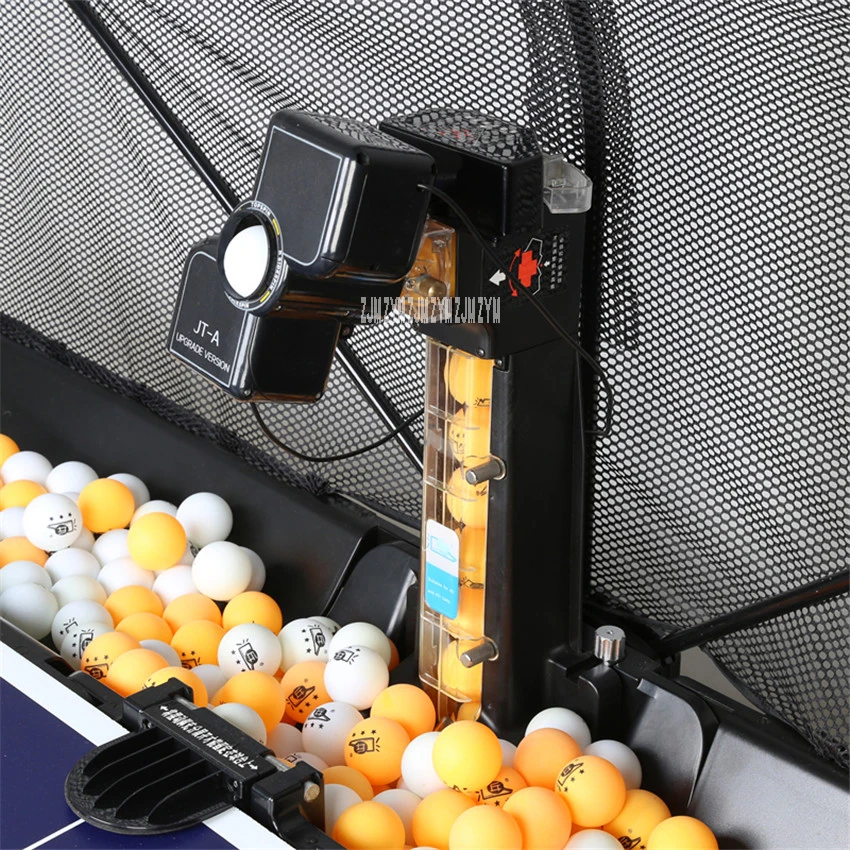 

1PC JT-A Table Tennis Robots Ball Machines automatic ball machine 36 spins home practicing machine With a net cover 100-240V