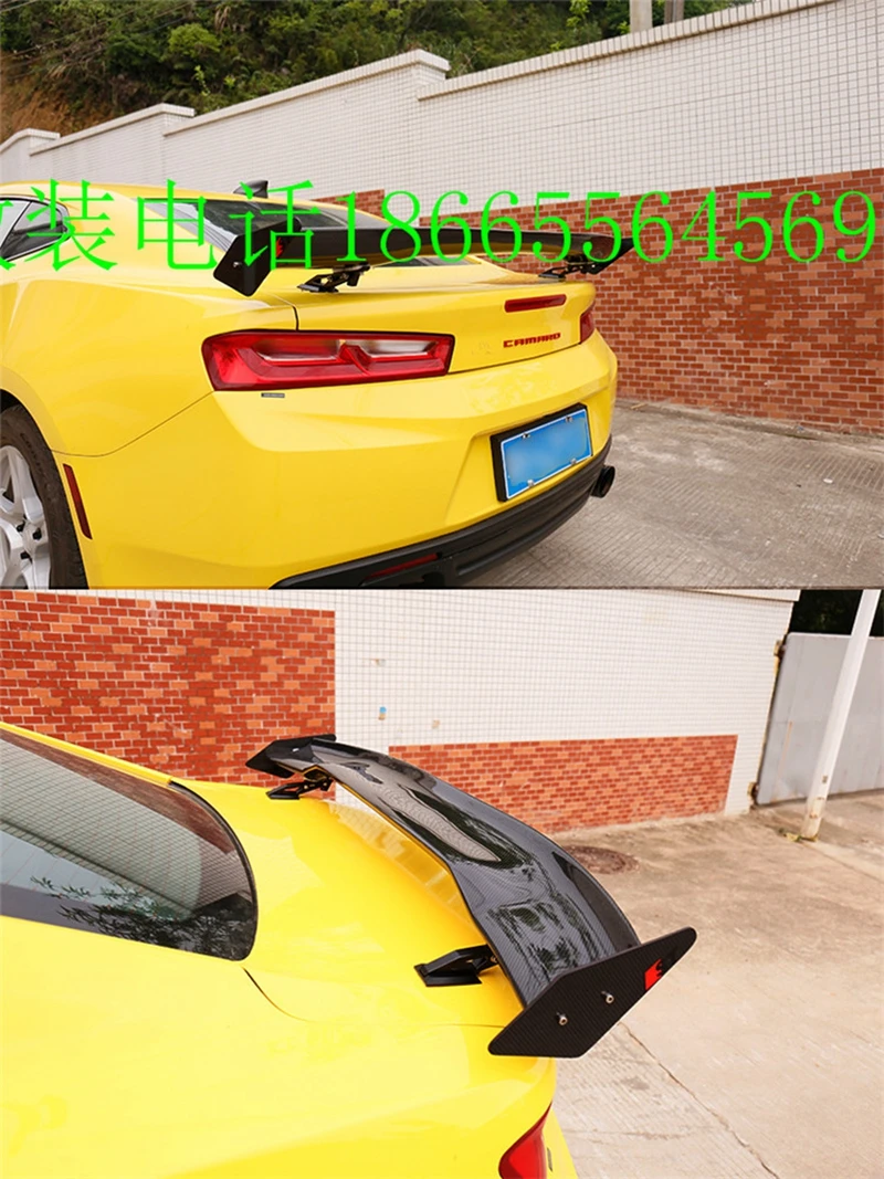 Спойлер из углеволокна и задних сидений крыло чемодан для Chevrolet Camaro ZL1 GT