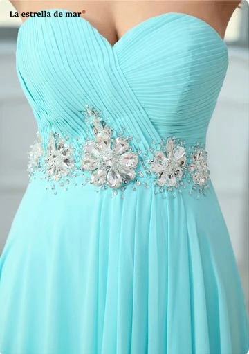 Robe Demoiselle D'honneur Pour Femme ходовой шифон с украшением в виде кристаллов открытыми