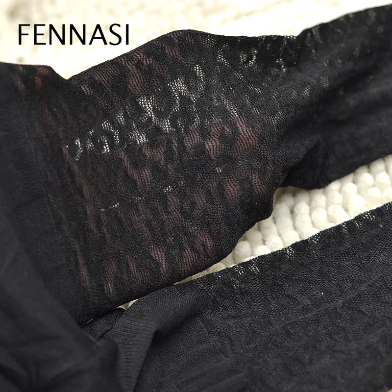 Женские колготки с леопардовым принтом FENNASI прозрачные рисунком Мягкие