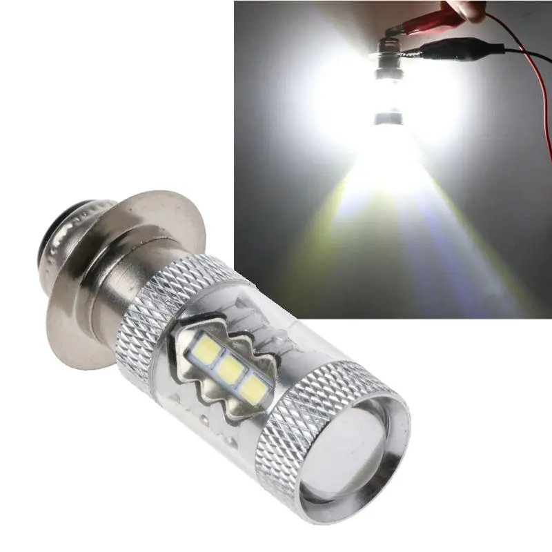 

PX15D H6 80W 6500K 16 LED White Headlight Fog Light Driving Bulb Lamp For Motorcycle Bicycle Bike