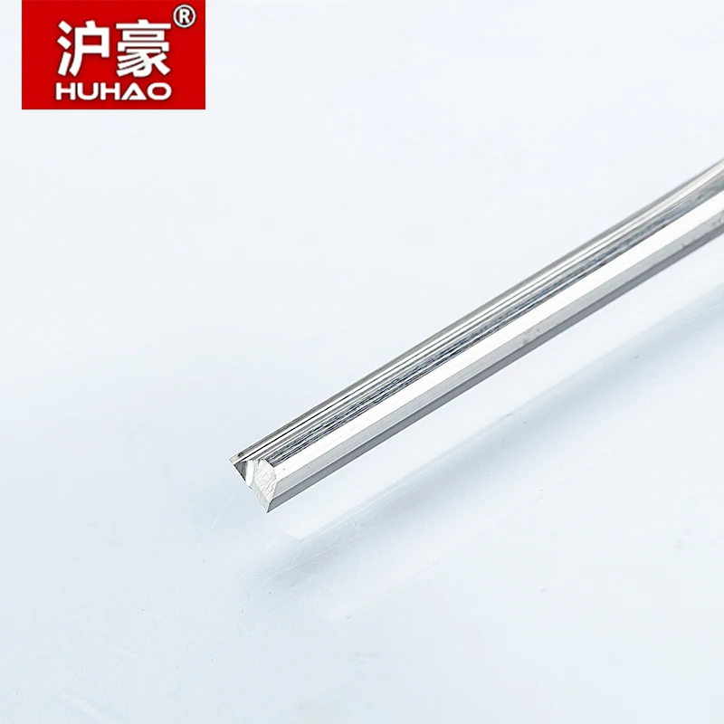 HUHAO, 5 шт./лот, хвостовик, 3,175 мм, 2 флейты, прямые фрезы для дерева, ЧПУ, гравировальные фрезы, карбид, Концевая фреза, режущие фрезерные инструменты