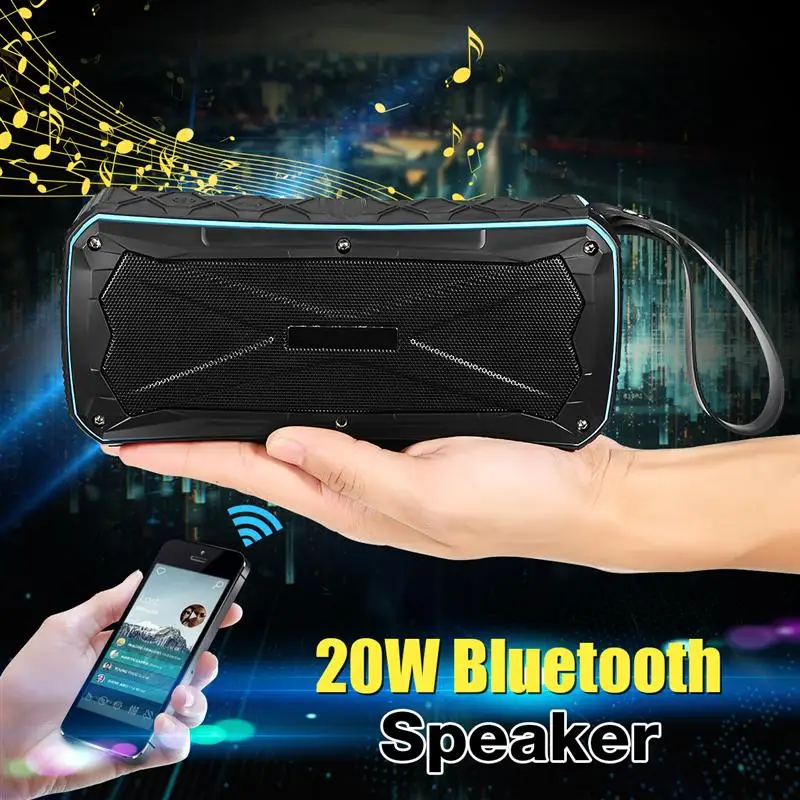 LEORY S610 Открытый IP66 водонепроницаемый bluetooth динамик портативный 4500 мАч Handfree беспроводной bluetooth динамик двойной громкий динамик