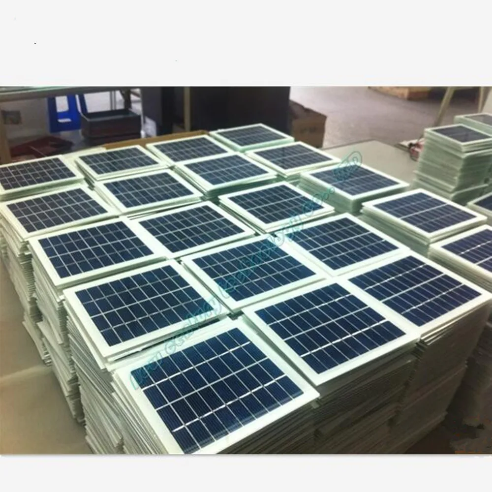 Оптовая продажа 2 Вт 9 В солнечная батарея стекло ламинированная