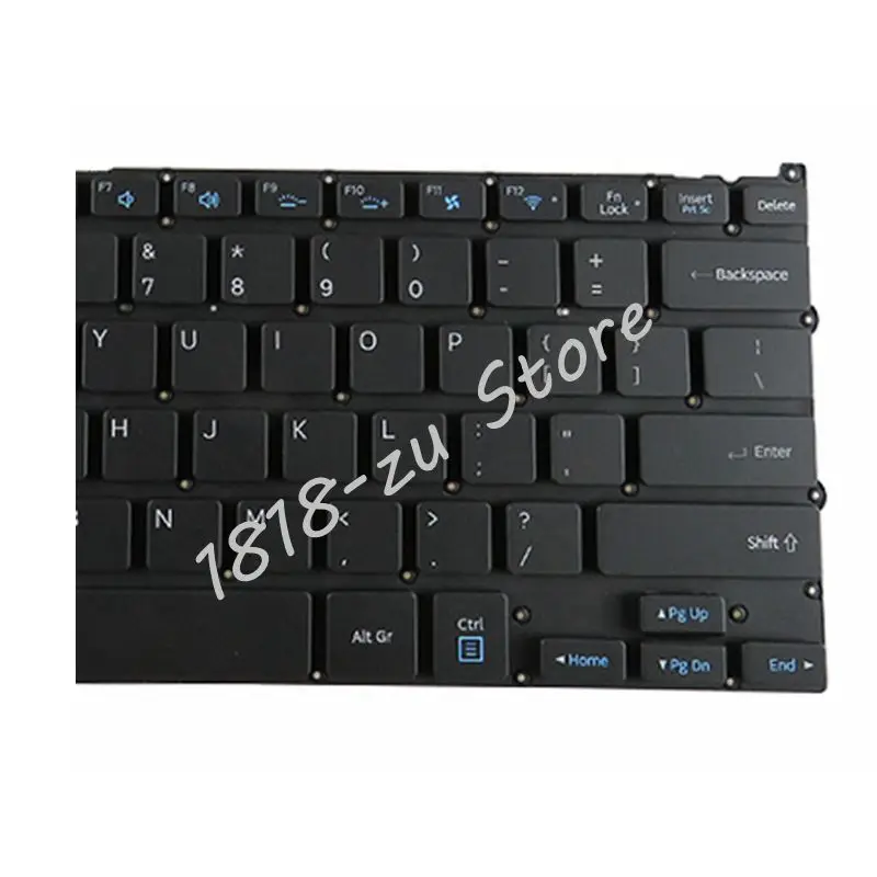 Клавиатура с английской раскладкой для ноутбука Samsung NP940X3G NP940X3F 940X3G 940X3F США |