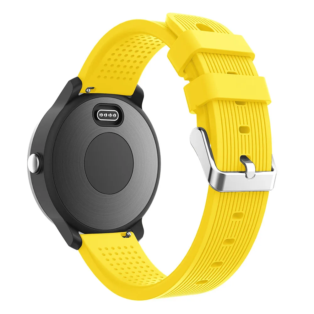 Цветной мягкий силиконовый сменный ремешок для Garmin vivoactive3 vivomove HR, умный Браслет для Garmin Vivoactive 3, ремешок на запястье